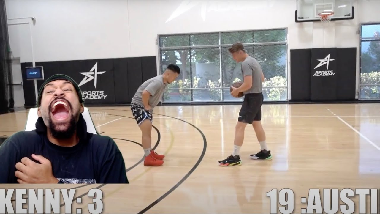 KENNY LOOK AT THE SCORE..YOU'RE HORRIBLE! *HILARIOUS 1V1 REACTION*