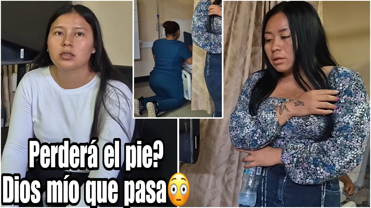 Dios mío la señora podría perder en pie/es Diabética/ingrid asta pálida se puso😱