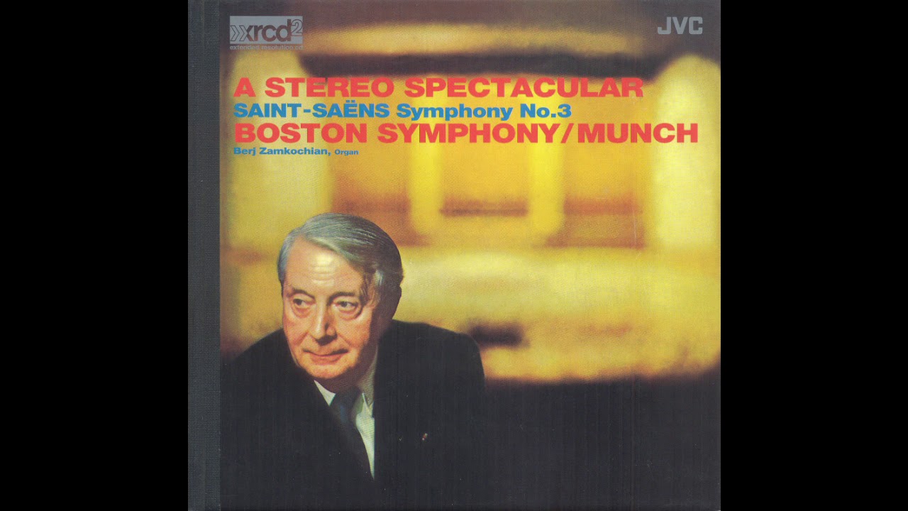 Saint-Saens Symphony No 3 / Munch, Boston Symphony (JMCXR-002) 1959/2009