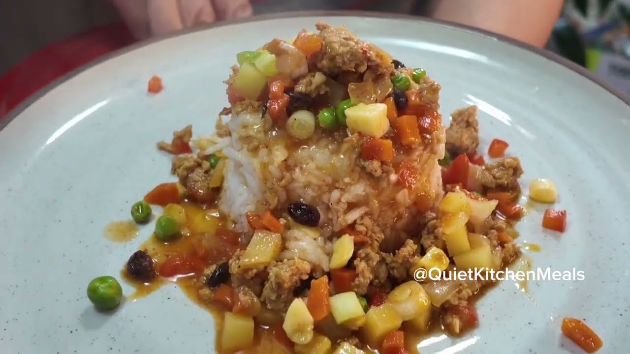 Filipino Pork Giniling with Raisins | Sweet & Savory Picadillo