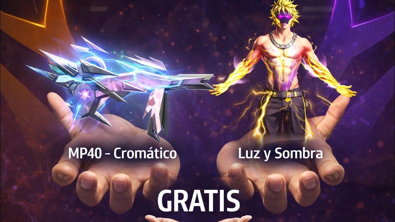SACANDOME EL TRAJE LUZ Y SOMBRA CON LA MP40 SONIDO CROMATICO#Freefire #freefire #freefirelatam