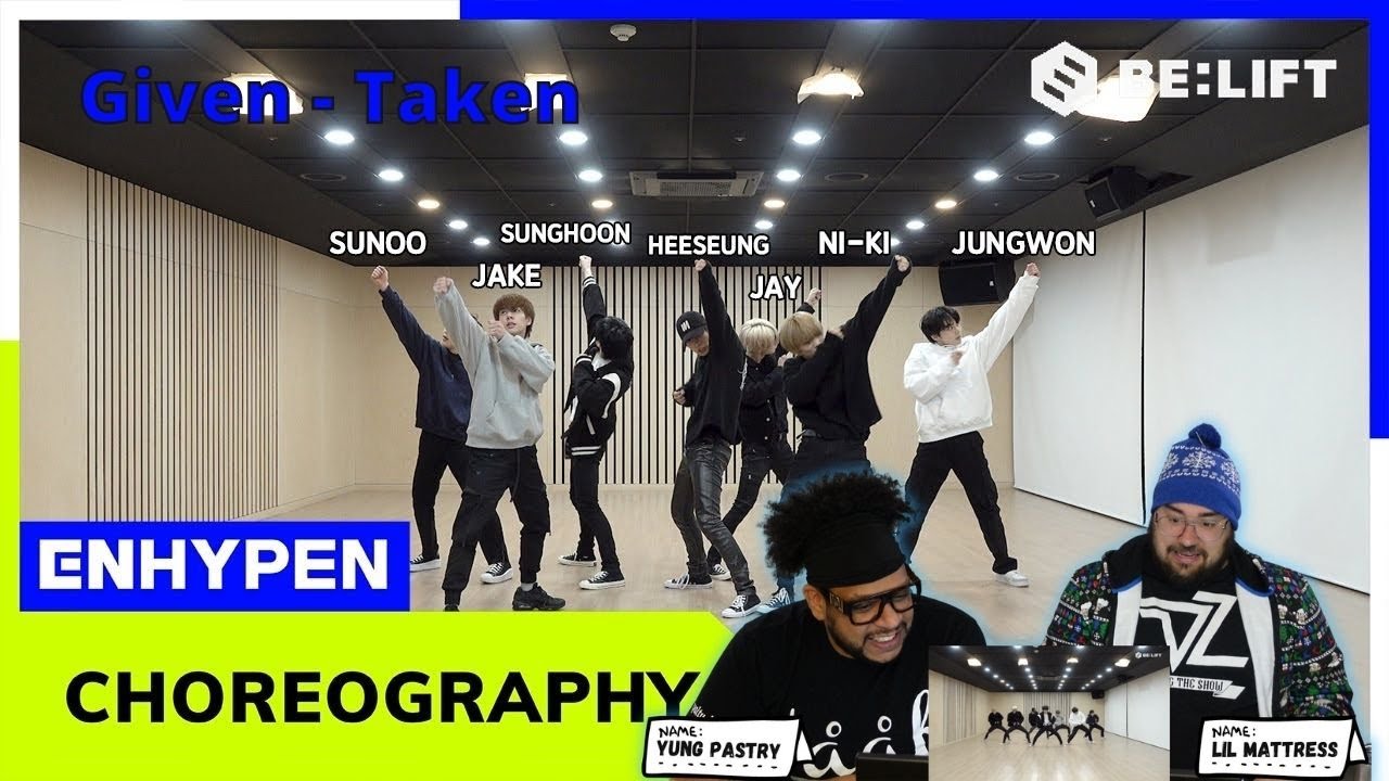ENHYPEN  'Given-Taken' Dance Practice Reaction