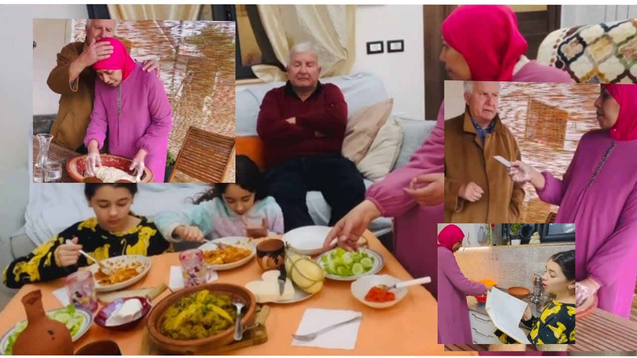 هدي هي المرأة المغربية رغم المعانات ماقلتش له لا الراجل فرح الحمد لله سمعو وحكمو واش عندي الحق