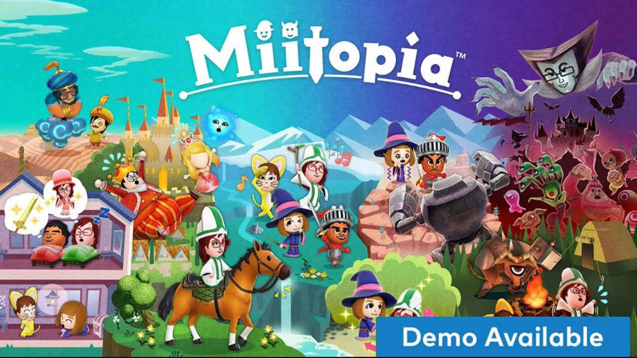 Miitopia - FULL DEMO Walkthrough on Nintendo Switch!