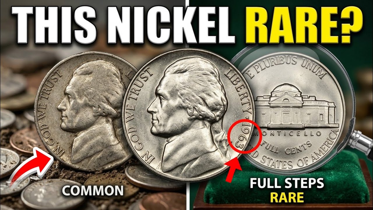 These Rare Five Cents Coins Could Make You RICH  Jefferson Nickels Worth Big Money!