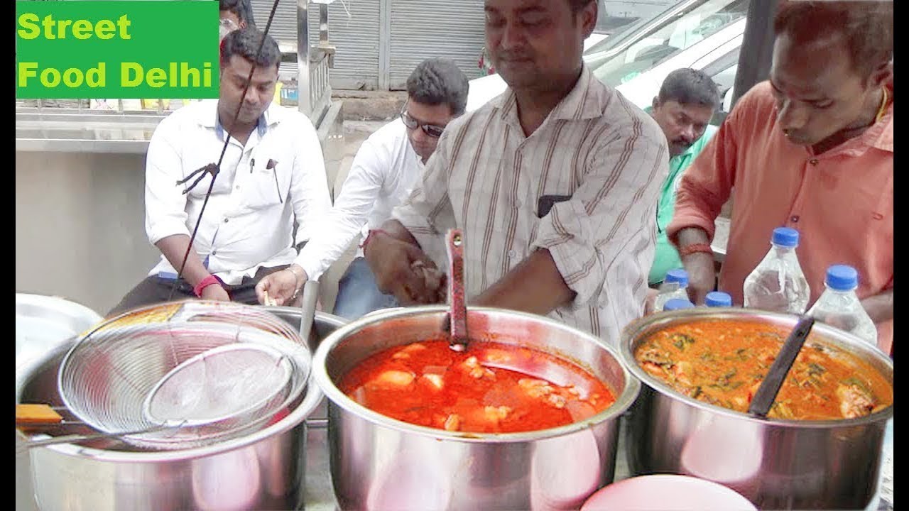 Best & Cheapest Veg & Nonveg Meals Delicious Lunch Starts @ 20 rs Street Food Delhi