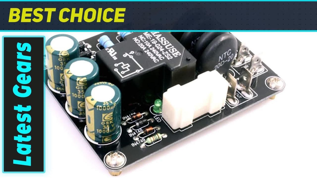 Audio Power High Power Soft Start Board: Essential Amp Protection