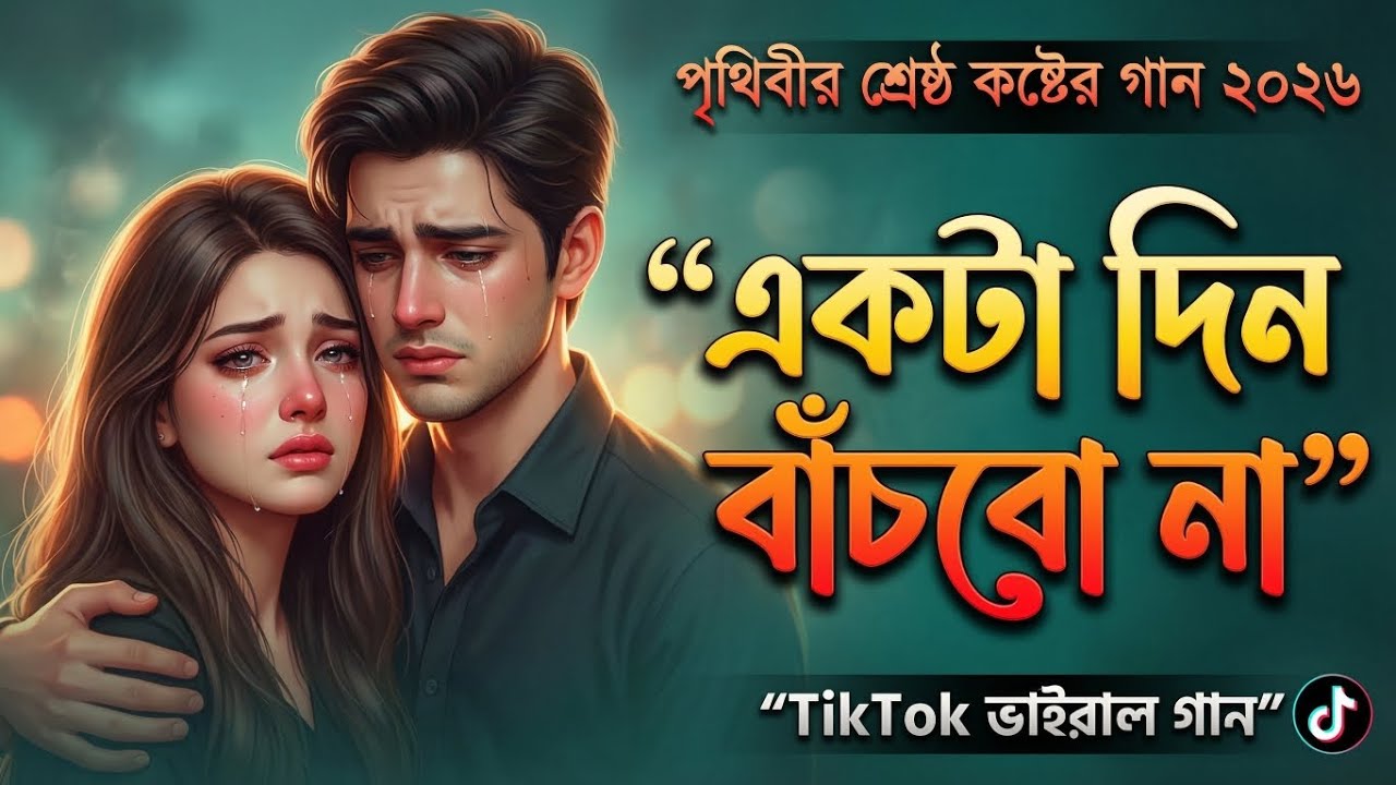 Ekta Din Bachbo Na 💔 একটা দিন বাঁচবো না 🌿 Monir Khan Sad Cover Song 💟 Ai Music Video 2026 #sunoai