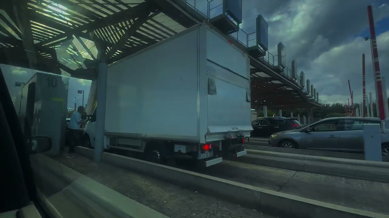 Autoroute A1 Creil @europeminivlogs 🇫🇷 France 