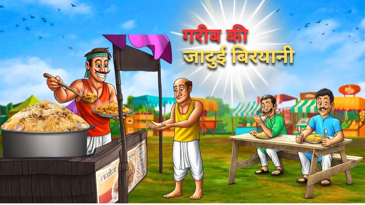 गरीब की जादुई बिरयानी | GARIB KI JADUI BIRYANI | HINDI KAHANIYA | HINDI STORIES