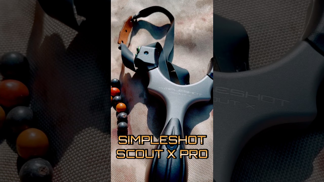 SIMPLESHOT SCOUT X PRO #slingshot #simpleshot