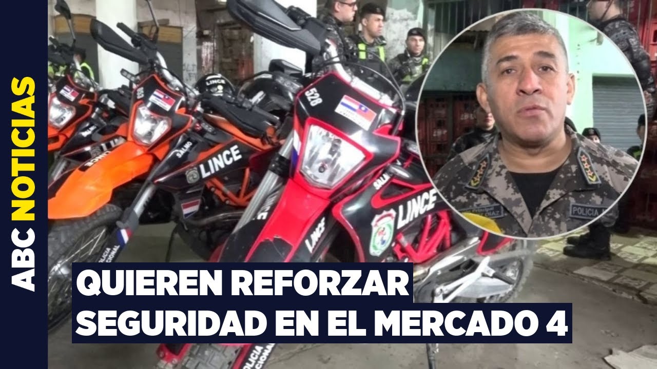 Comerciantes financian futura base del Grupo Lince en el Mercado 4