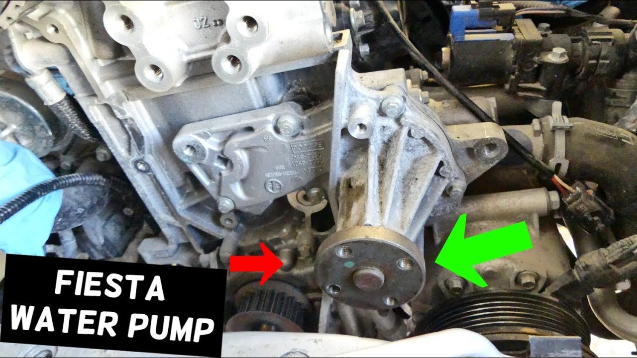 WATER PUMP REPLACEMENT FORD FIESTA MK7 ST