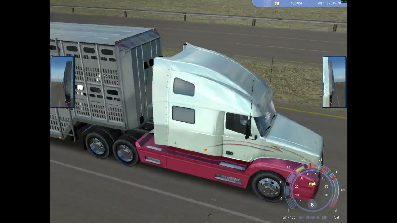 18 Wheels of Steel Pedal to the Metal: No commentary gameplay