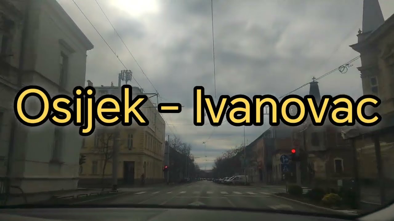 Osijek - Ivanovac vožnja do episodu 14.2.2026