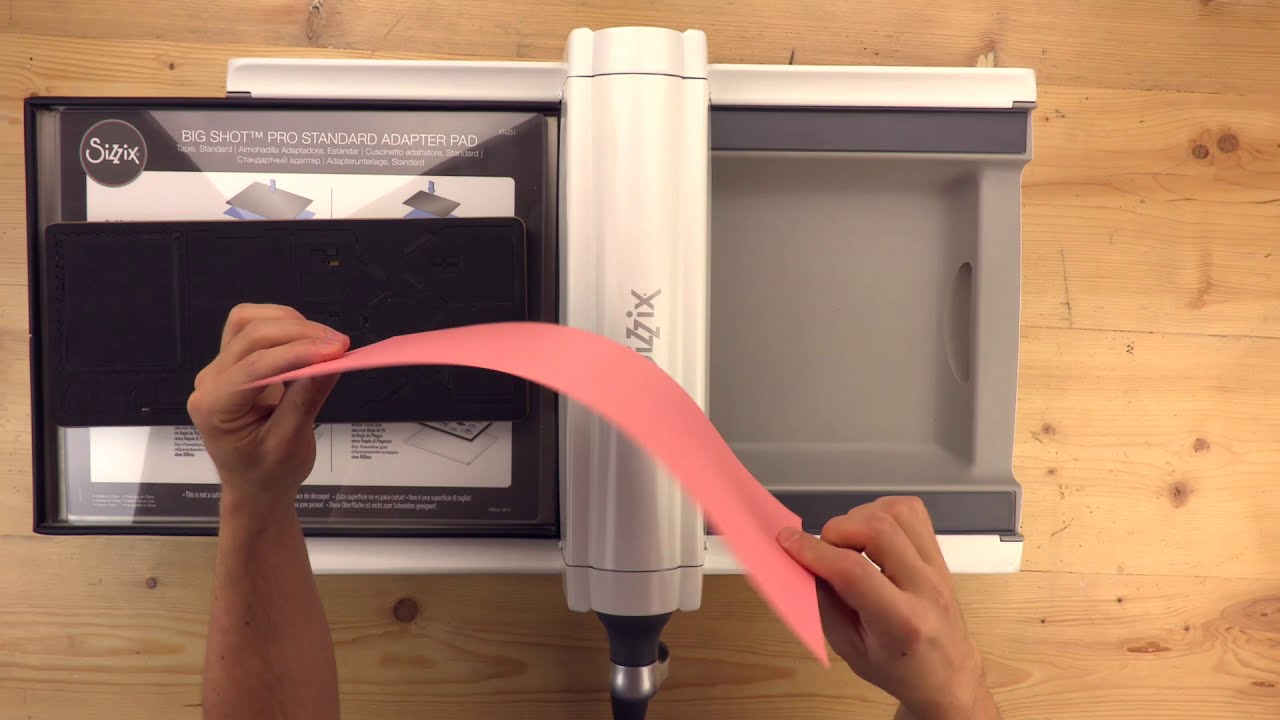 How to Use the Big Shot&reg; Pro Machine - Sizzix