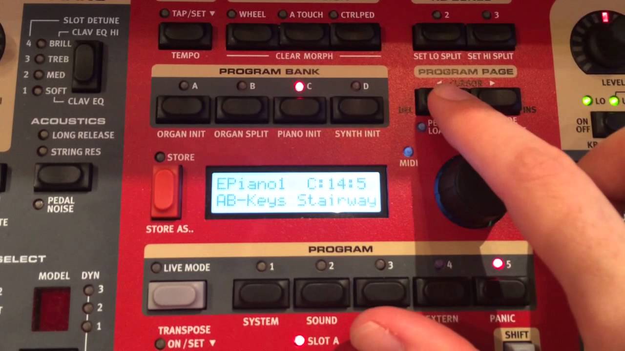 NORD Stage 2--Searching for sounds