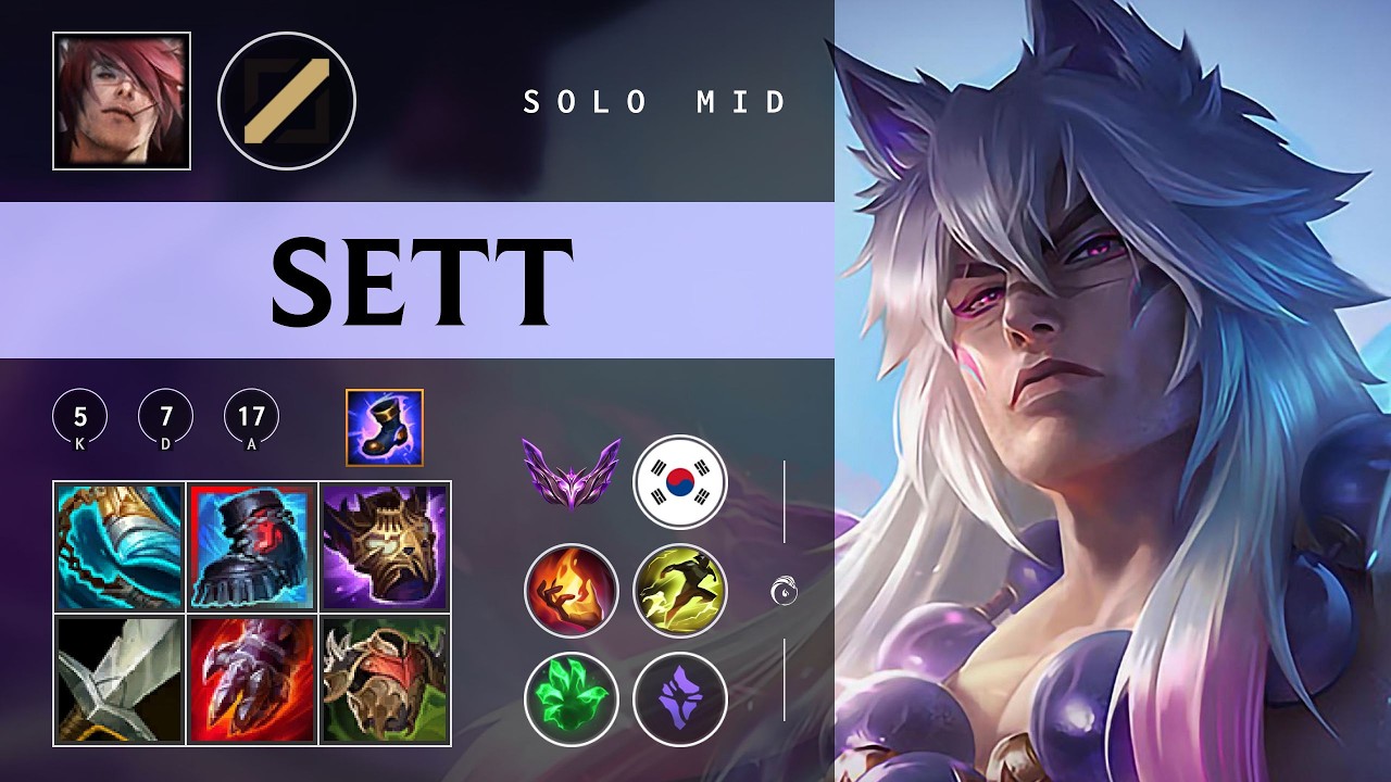 Sett Mid vs Diana - KR Master Patch 26.04
