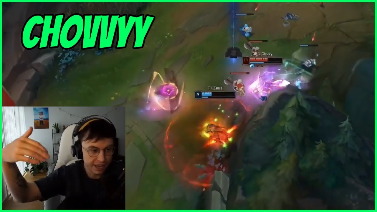 Chovy Insane Flash Ahri Play