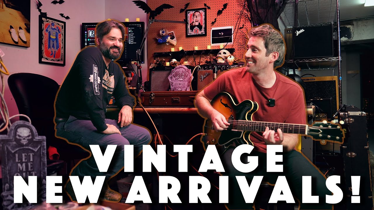 3 новые винтажные гитары GIBSON и многое другое!