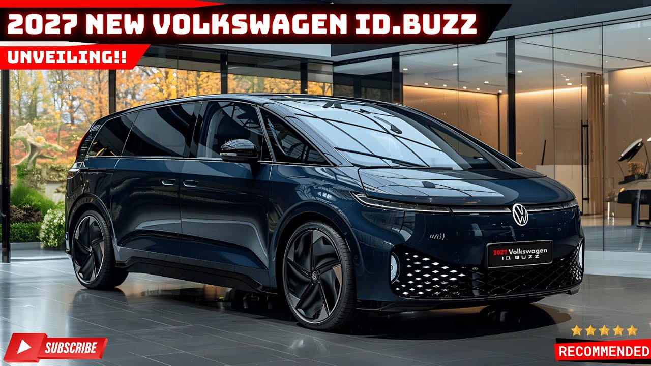 Przyszłość stylu retro! &mdash; Zupełnie nowy Volkswagen ID Buzz 2027 w końcu ujawniony w oszałamiający...