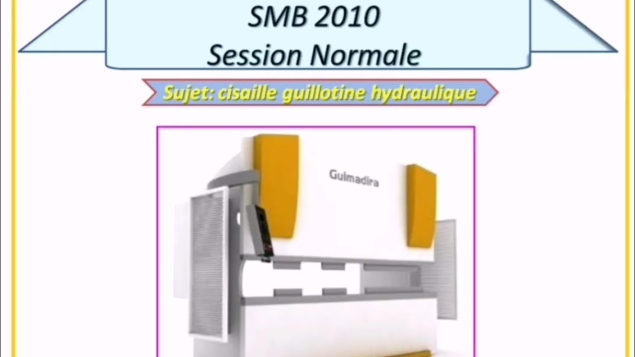 Corrig&eacute; Examen National SMB 2010 Session Normale