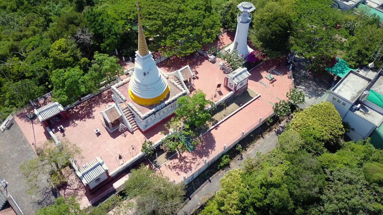 Khao Tan Kuan mountain - Hat Yai - Thailand by drone 4K