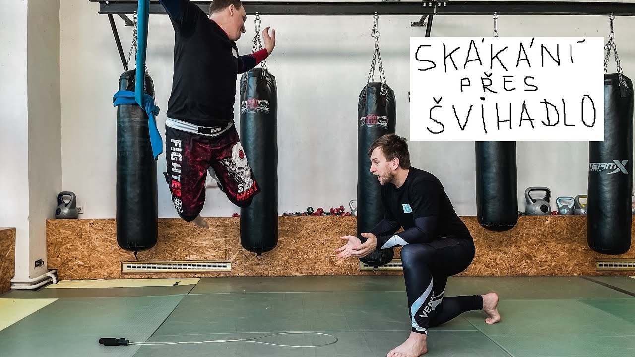 Švihadlo - perfektní doplněk pro váš footwork pro box, kickbox i MMA!