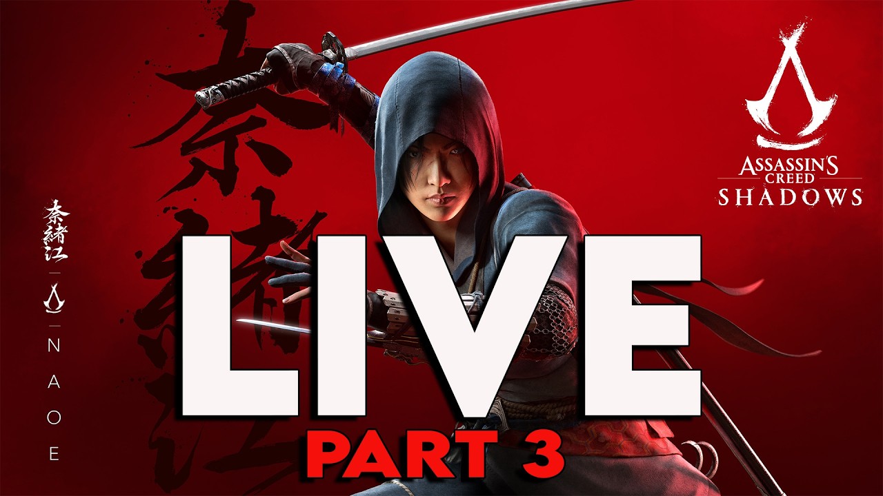 ASSASSIN'S CREED SHADOWS LIVE Gameplay Part 3 - Why NAOE is The Best Choice (FULL GAME) PC