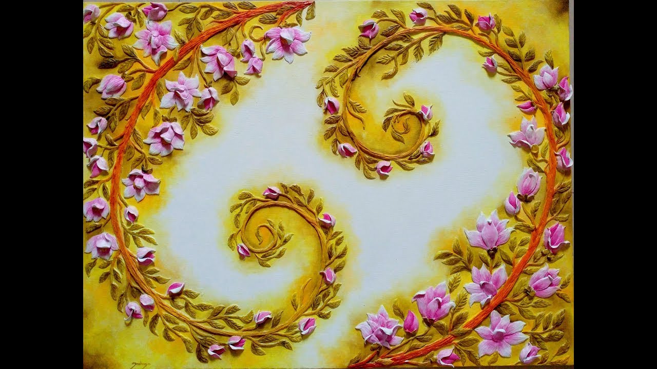 DIY : Mural Flower Making Tutorial with Shilpkar
