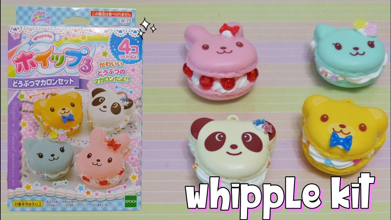 Kit whipple - animaletti macaroon :D