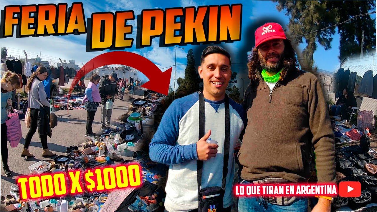 Feria de PEKIN BARATO es Poco con LO QUE TIRAN EN ARGENTINA casanova/ LA MATANZA 