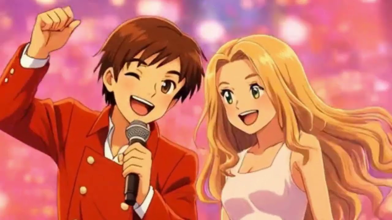 Hey There Donna  - Animated Couple Duet | Vibrant Music Video