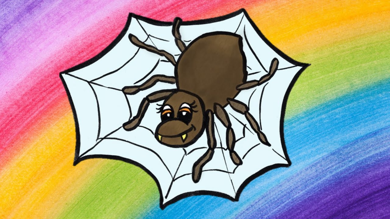 Incy Wincy Spider | Children's Nursery Rhyme | hey dee ho