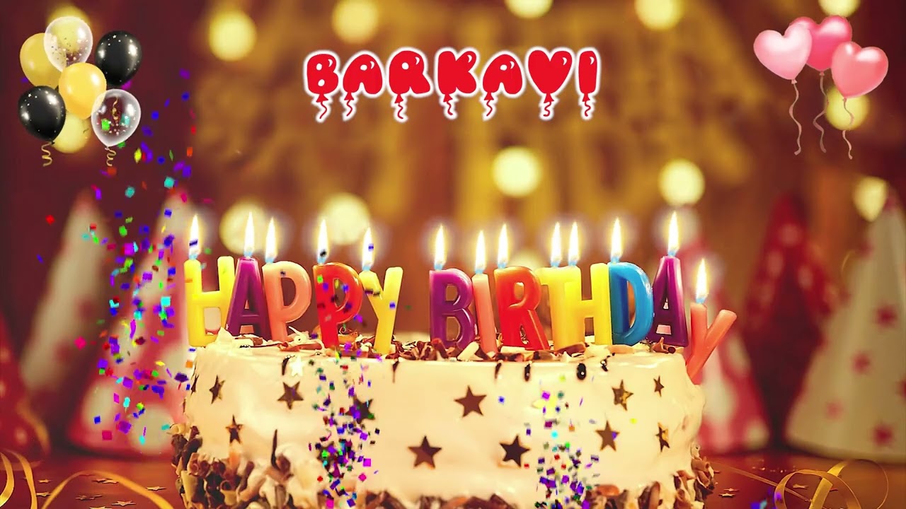 BARKAVI Happy Birthday Song &ndash; Happy Birthday to You