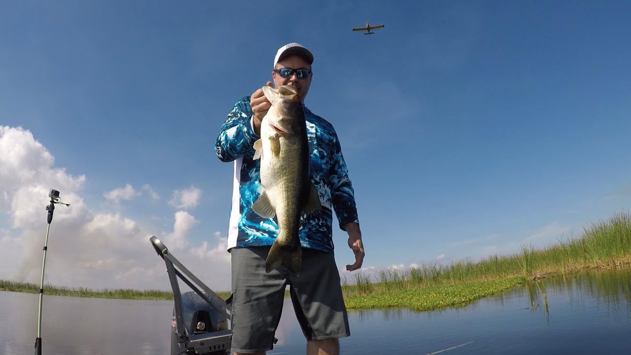 Okeechobee Guide Shiner Fishing on Lake Okeechobee