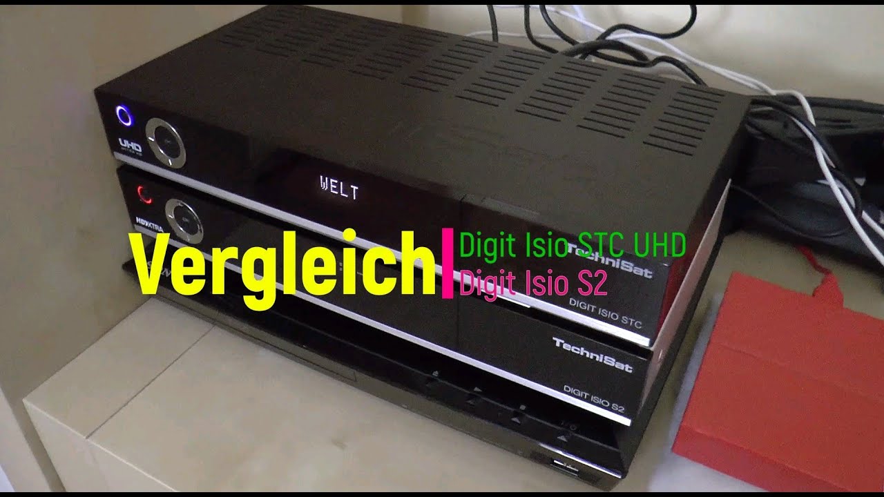Vergleich Technisat Digit ISIO S2 vs  UHD