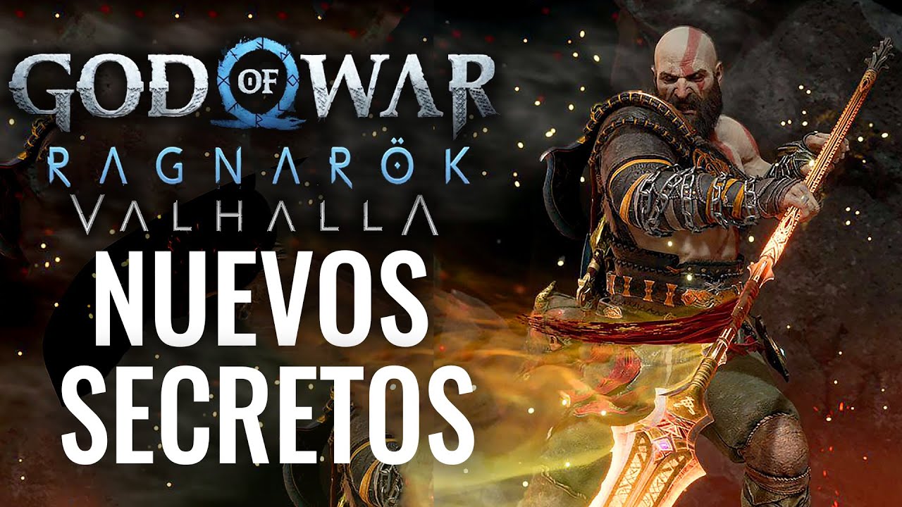 NUEVOS SECRETOS & RECOMPENSAS GOD OF WAR RAGNARÖK VALHALLA DLC (MEJORES TRUCOS)