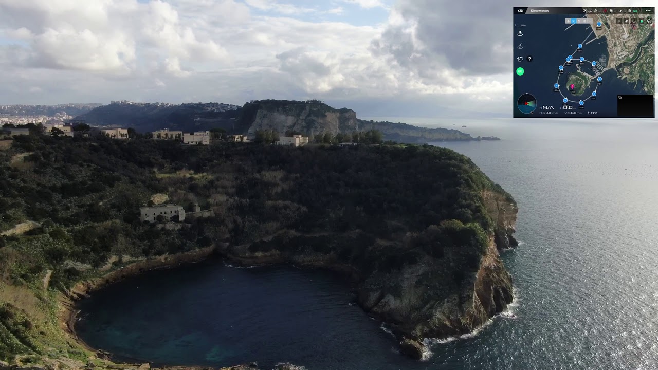 12 Tasks on Waypoint DJI (Around Nisida)