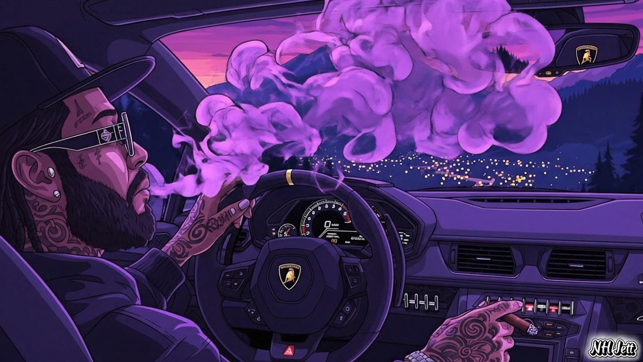 Smoky Skyline OG Chill Rap | 420 Night Drive Vibes • Bluesy Hip-Hop • Stoner Playlist NH.Jett Vol 04