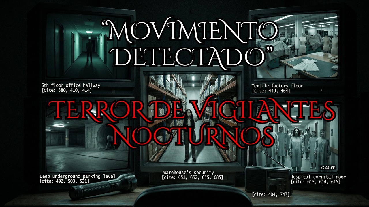 5 HISTORIAS DE TERROR DE VIGILANTES NOCTURNOS