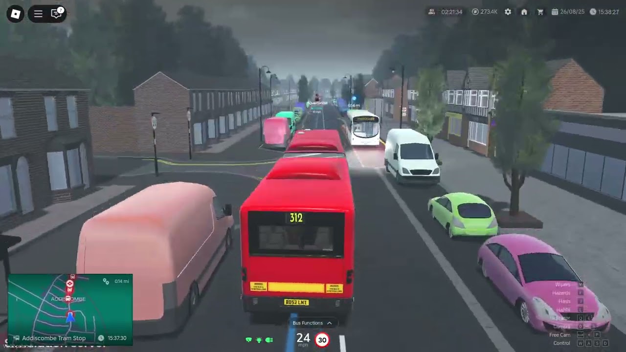 Roblox Croydon Redefinded 312 Flood Driving Sim Server Citaro G NJS-SCBG