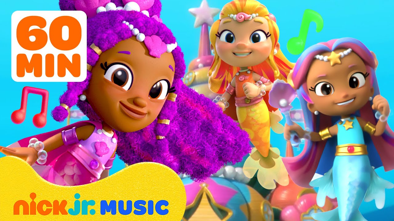 60 Minutes of Mermaid Princess Songs & Sea Rescues! 👑🌊 | Nick Jr. Music