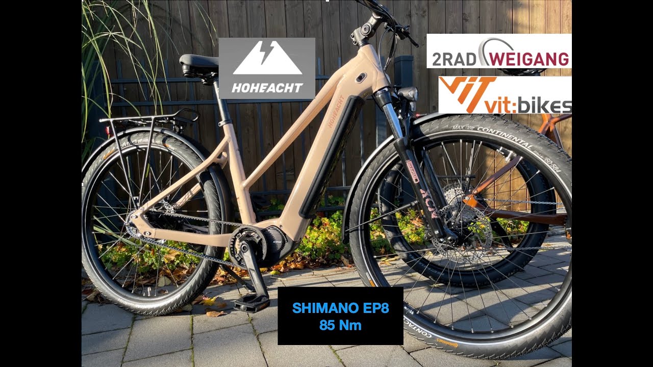NEU!: HOHEACHT-Bikes, Shimano EP8, PowUnity GPS Tracker, Gates