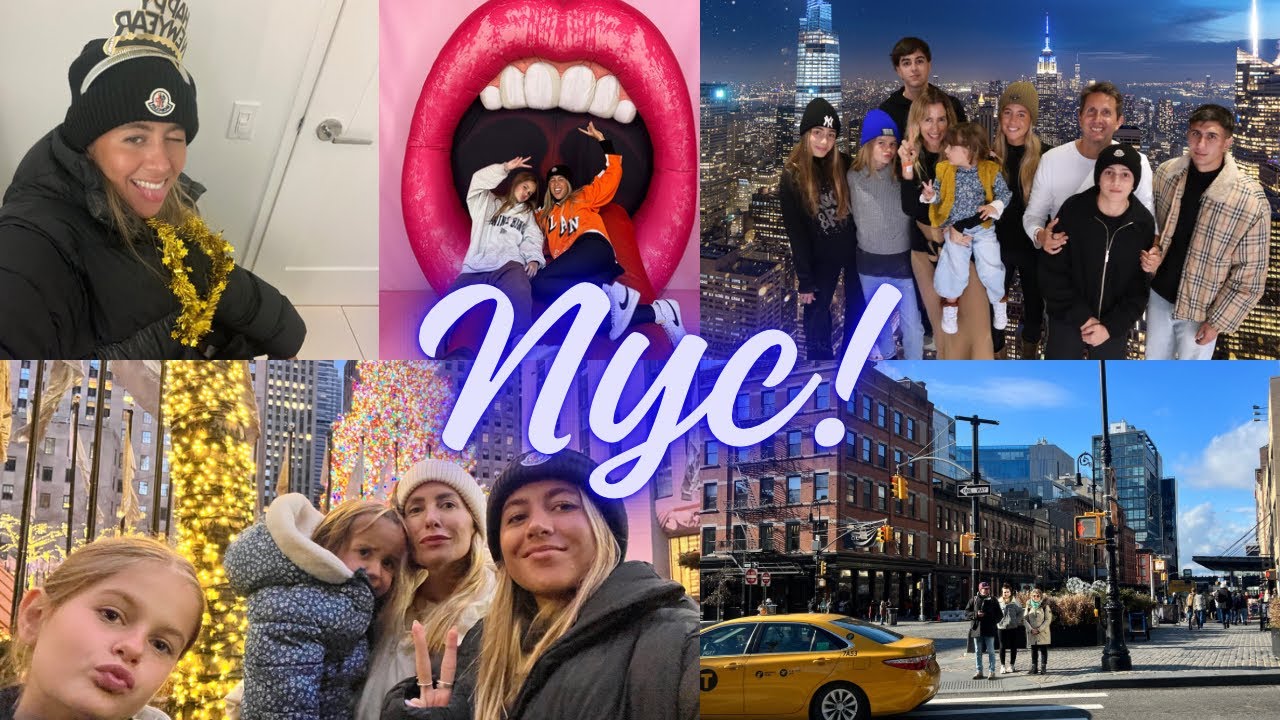 UNA SEMANA CON MI FAMILIA EN NYC! *año nuevo*