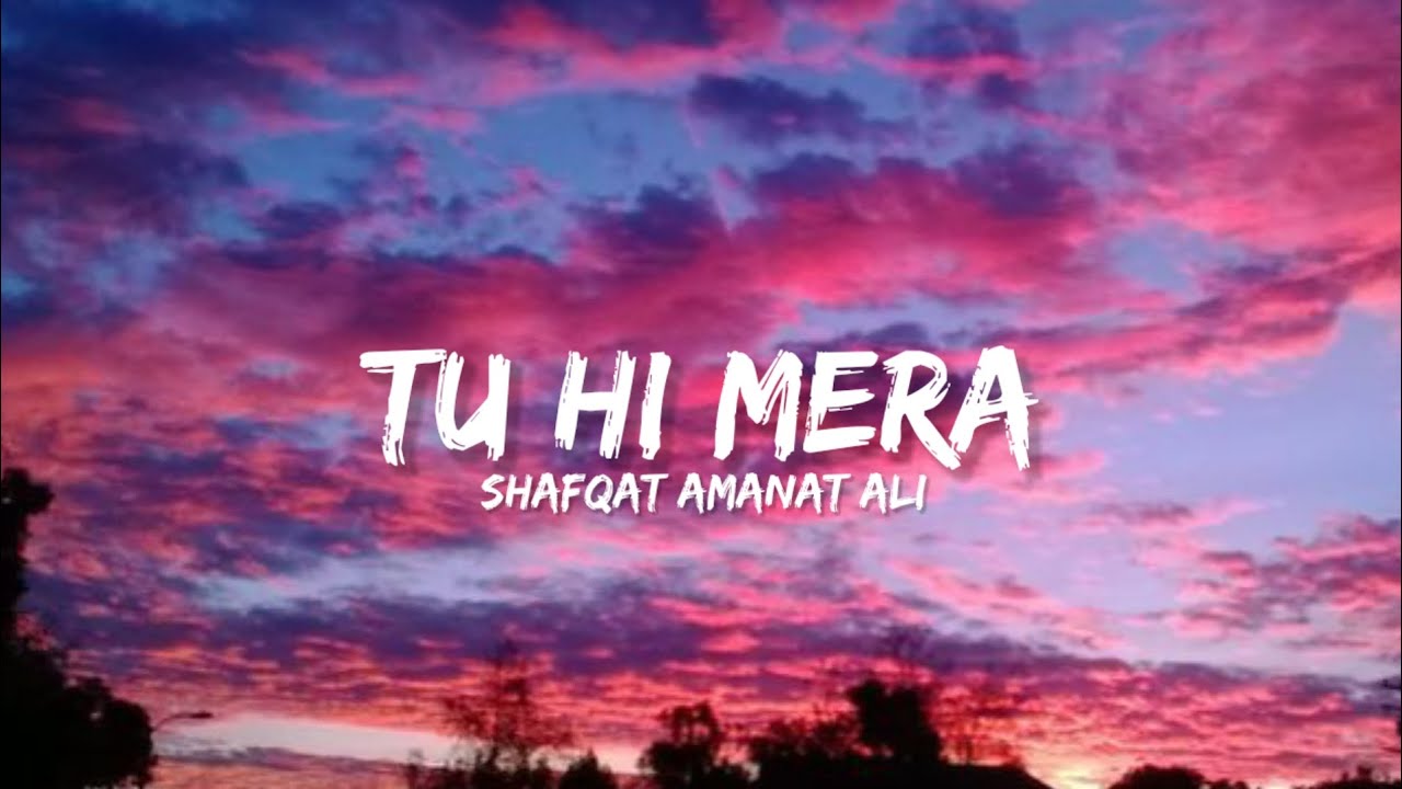 Tu Hi Mera - Shafqat Amanat Ali (Lyrics) | Lyrical Bam Hindi