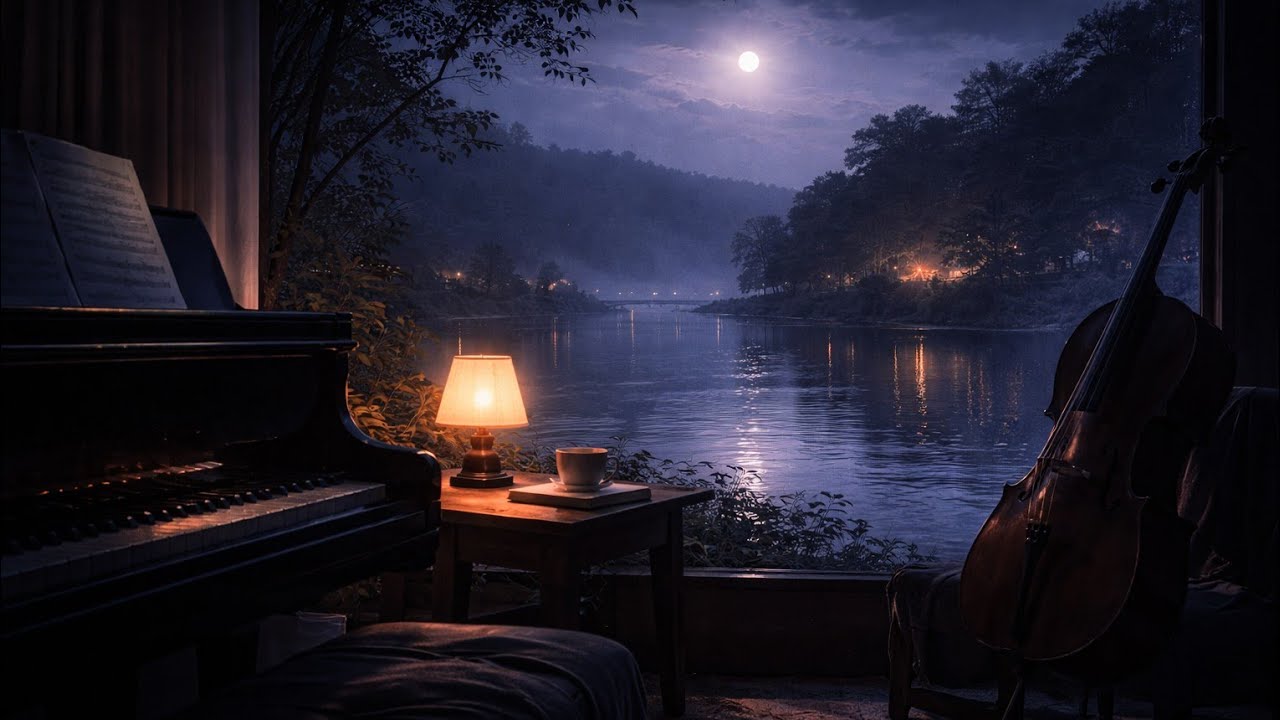 Restless Calm Cello & Piano Music – Calm Night Instrumental for Sleepless Nights