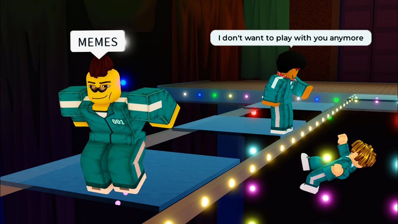 ROBLOX Squid Game Funny Moments (MEMES) 🐙
