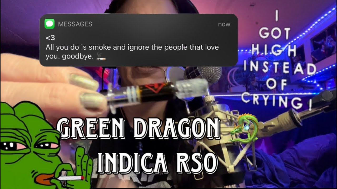 Green dragon INDICA RSO #Review #FloridaMedicalCannabisReviews
