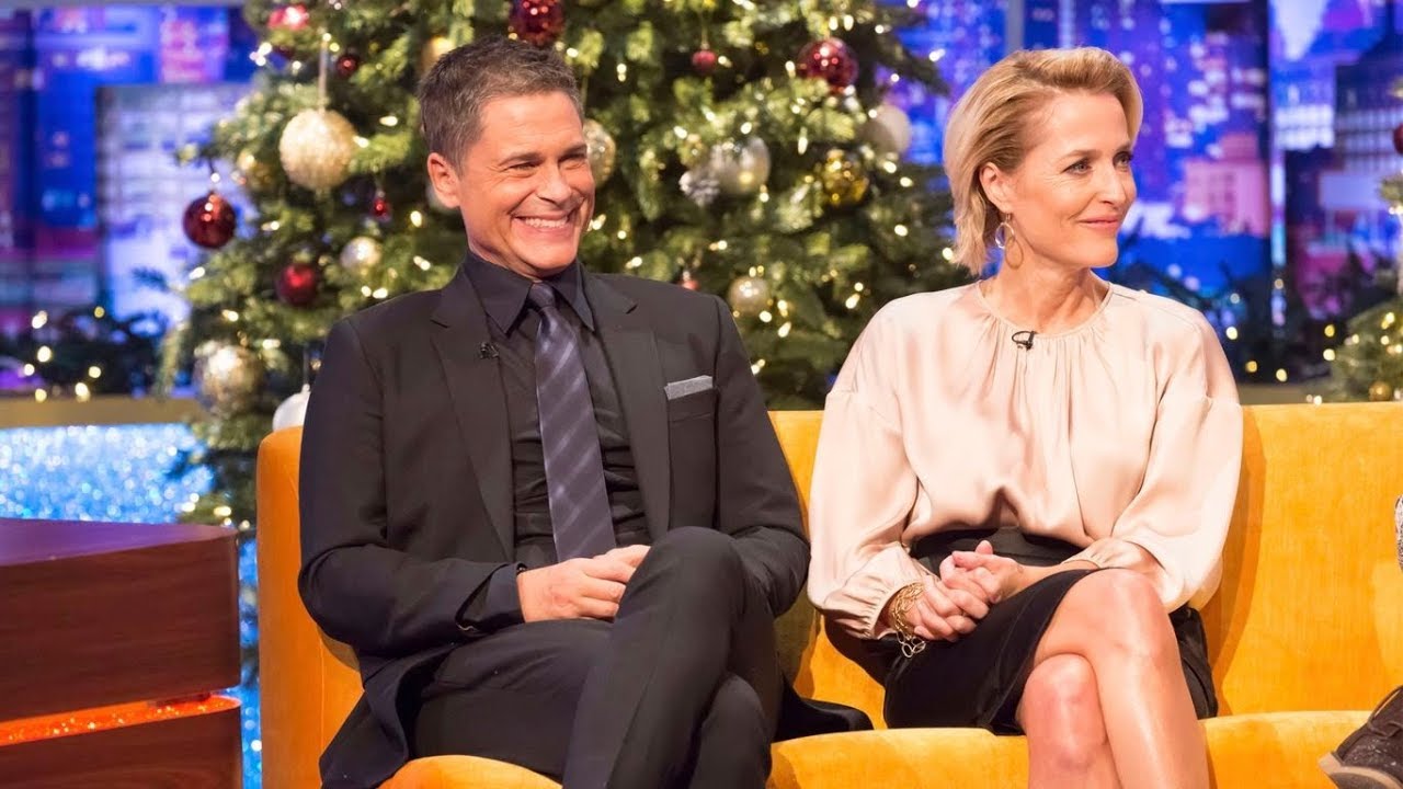 Jonathan Ross Xmas Special 2018 : Gillian Anderson, Rob Lowe, Tom Allen...
